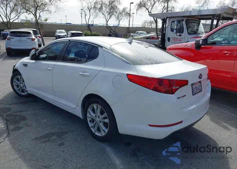 2013 Kia Optima Lx z USA, uszkodzony, nr VIN 5XXGM4A75DG163544